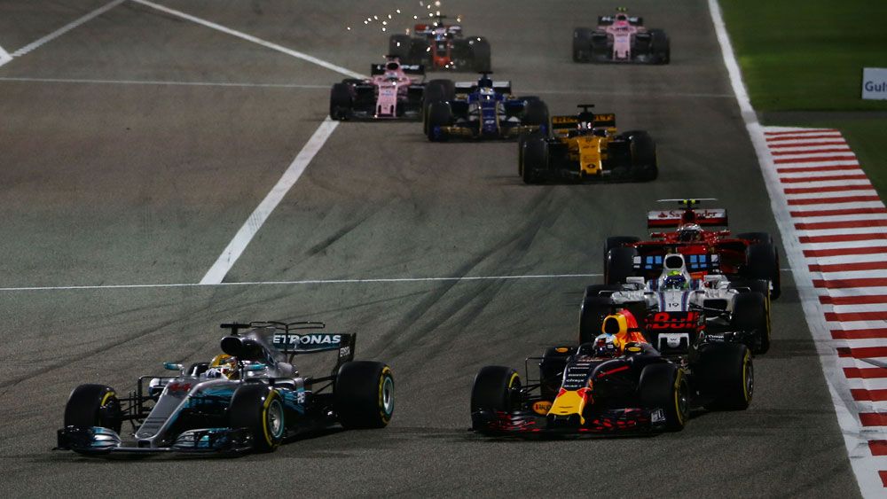 Australia's Daniel Ricciardo dismayed by Lewis Hamilton tactics at Bahrain Grand Prix