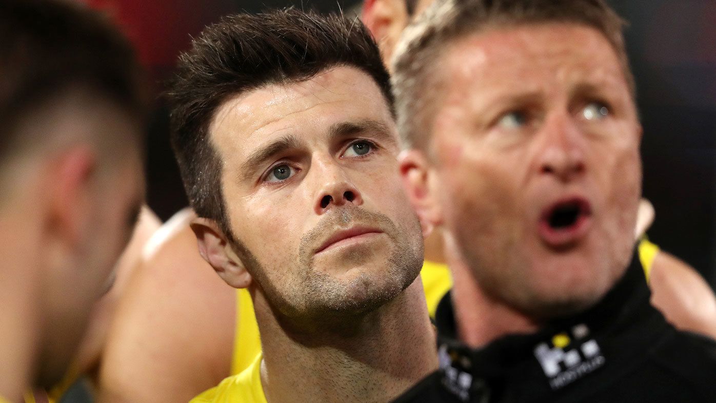 Trent Cotchin claims Damien Hardwick's marriage breakdown was a 'distraction' for Richmond players