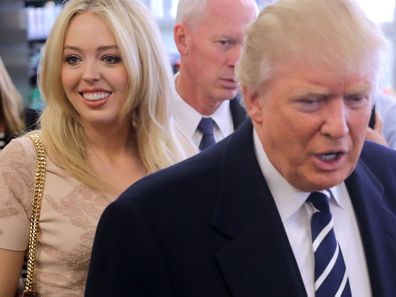 Tiffany Trump and Donald Trump