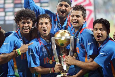 Perhaps his greatest triumph occurred in 2011 when India won the World Cup. (AAP)