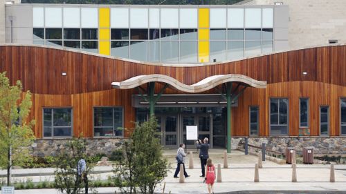 New Sandy Hook school nears completion four years after massacre