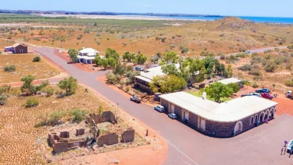 Coastal town of Cossack in Western Australia