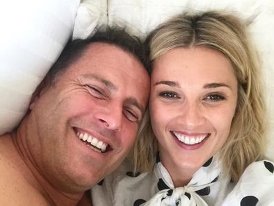 Karl Stefanovic, wife, Jasmine Yarbrough, selfie