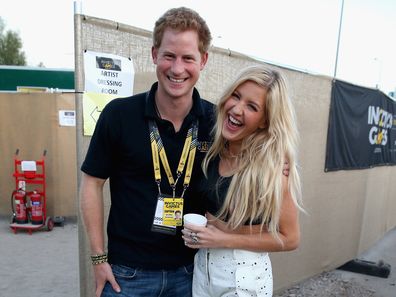 Ellie Goulding and Harry pictured in 2014.