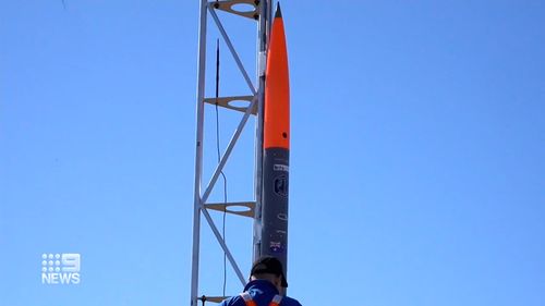 Caption
Queensland rocket launch
