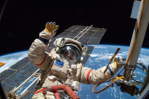 ISS space walk