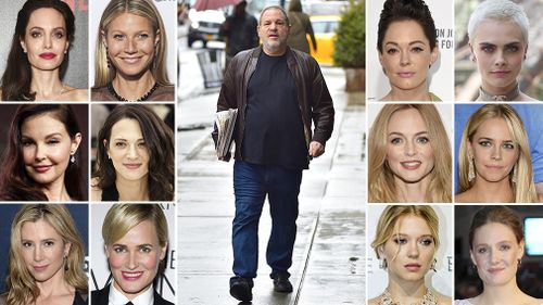 More and more women in Hollywood are coming forward with allegations about Harvey Weinsteim. (AAP)