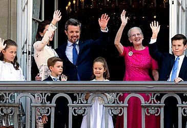 What was the name of the consort of the queen of Denmark, Margrethe II?
