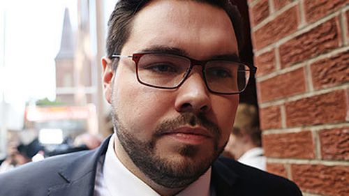 Bruce Lehrmann exits court following defamation trial verdict (Getty)