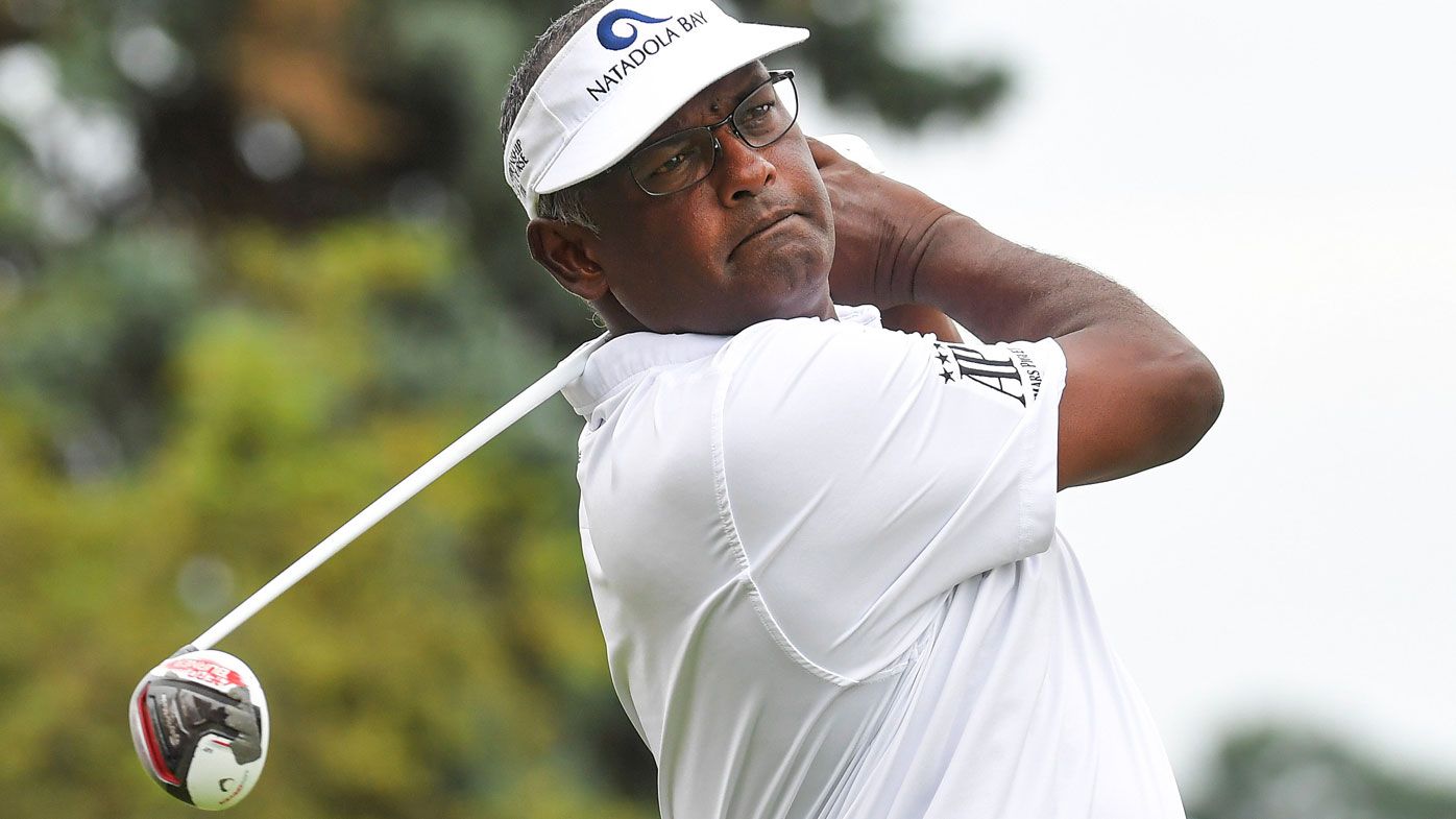 Golf royalty Vijay Singh pulls out of second-tier tournament after being labelled a 'piece of trash'