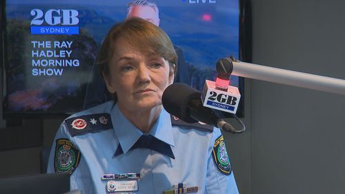 NSW Police Commissioner Karen Webb spoke with 2GB's Ray Hadley this morning.