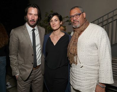 Keanu Reeves, Carrie-Anne Moss, Laurence Fishburne