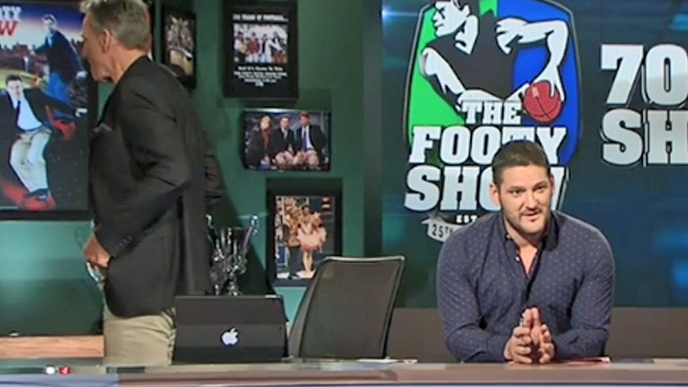 Brendan Fevola shares embarrassing story about Sam Newman on the AFL Footy Show 