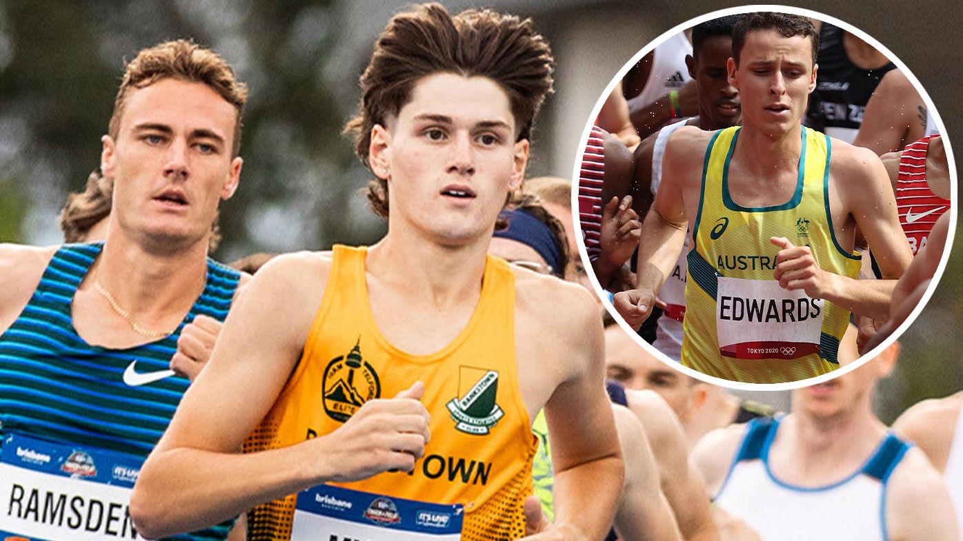 EXCLUSIVE: Aussie running whiz-kid Cameron Myers' selection battle with close mate and training buddy