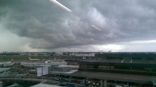 Thunderstorms force Sydney Airport to divert flights causing significant delays