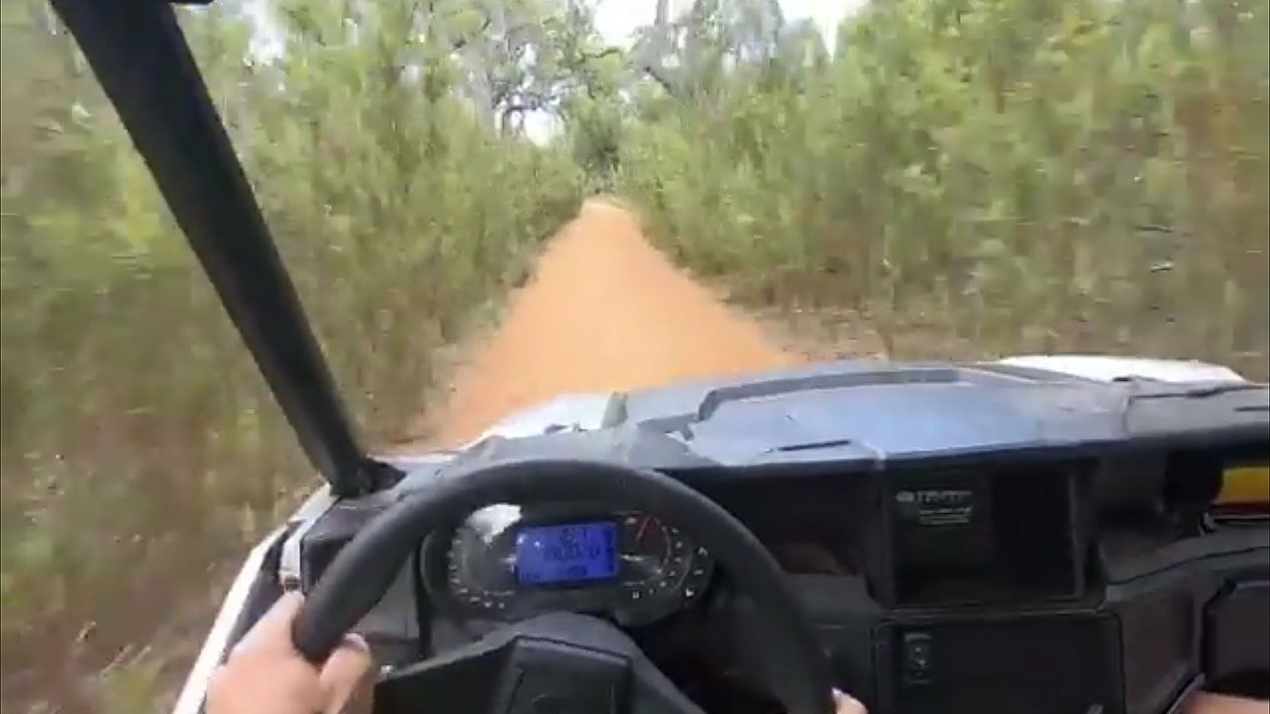 Ricciardo goes bush