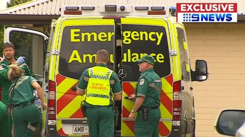 The man was taken to Royal Adelaide Hospital in a critical condition.