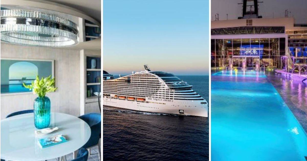 Inside MSC Cruises' brand new ship World America launching next year