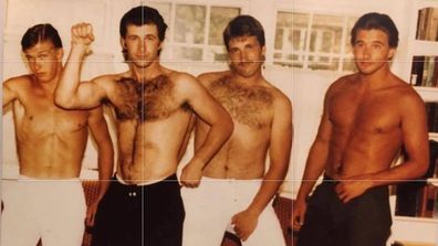 Alec Baldwin and his brothers