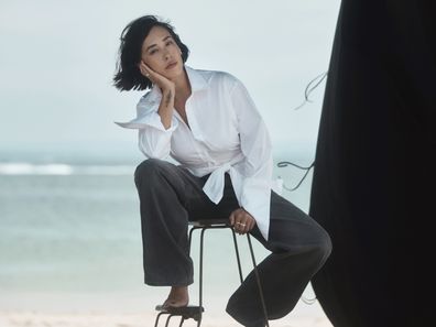 Melissa Leong Witchery White Shirt Campaign 2026.