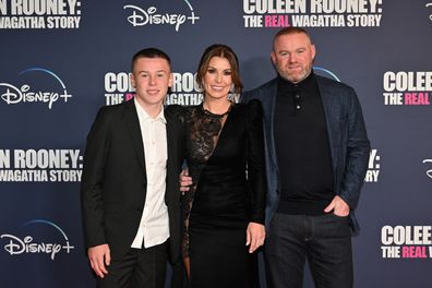 Kai Rooney, Coleen Rooney and Wayne Rooney
