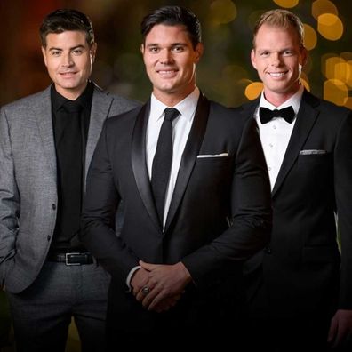 Stu Laundy(left) was the winner on Sophie Monk's season of The Bachelorette.