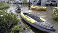 Dubai residents kayak through desert streets after freak rainfall