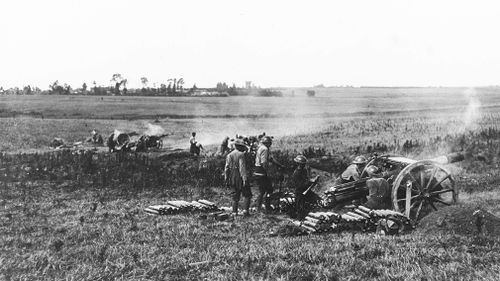 The Battle of Amiens is the often forgotten campaign of the WWI Western Front. Picture: AAP.