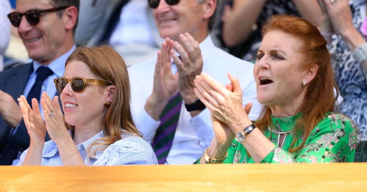 Fergie makes surprise return to Wimbledon's Royal Box after 30 years