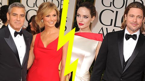 George Clooney hates Angelina Jolie, and Angelina hates George's girlfriend