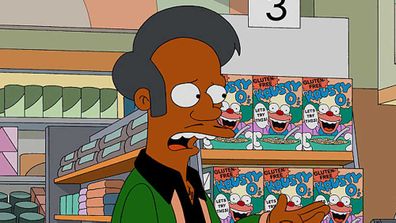 Apu from the Simpsons