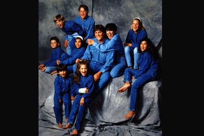 The Jenner/Kardashian family rivalled The Brady Bunch when they merged... but with more denim!