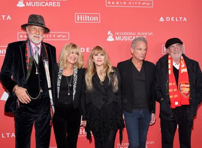 Make Fleetwood, Christine McVy, Steve Nix, Lindsey Buckingham, and John McVE 