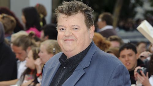 Robbie Coltrane arrives in Trafalgar Square, central London, for the world premiere of "Harry Potter and The Deathly Hallows: Part 2," the last film in the series on July 7, 2011