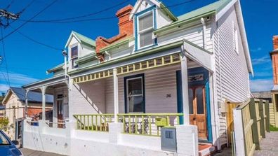 A Victorian terrace in North Hobart is only slightly more than the median rental price for the city.