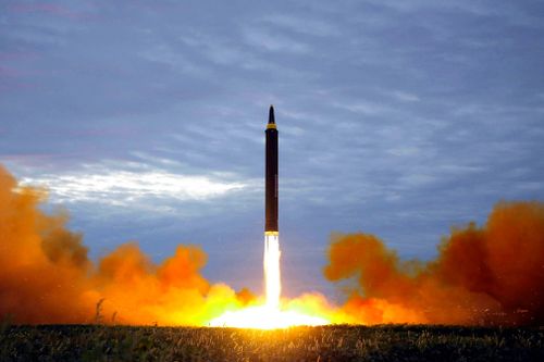 North Korea raised tensions with a series of missile tests.