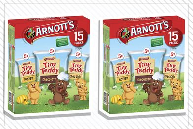 9PR: Arnott's Tiny Teddy Biscuits Variety Pack, 15 Pack