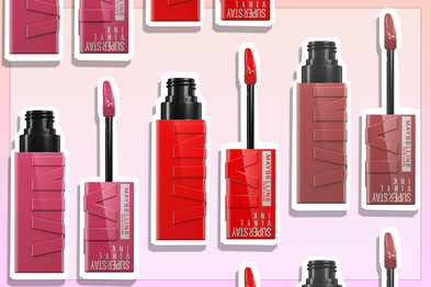 9PR: Maybelline New York Superstay Vinyl Ink Longwear Liquid Lipstick, Coy, Red Hot and Cheeky
