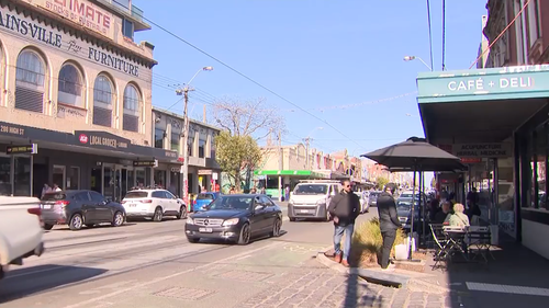 High Street in Melbourne.