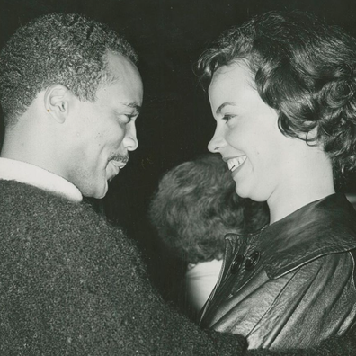 Quincy Jones and Jeri Caldwell.