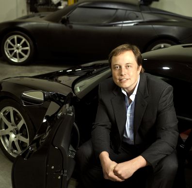 Elon Musk, the Chairman of the Board of Tesla Motors, a high performance electric car company, is photographed at the company's headquarters in San Carlos, California on November 28, 2006. 