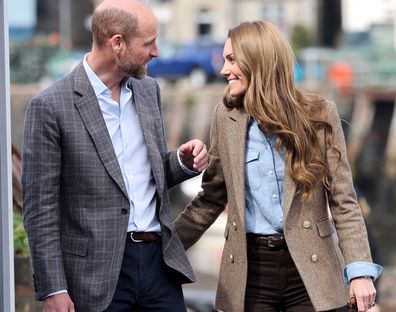 Prince William and Kate, Princess of Wales, known as the Duke and Duchess of Rothesay