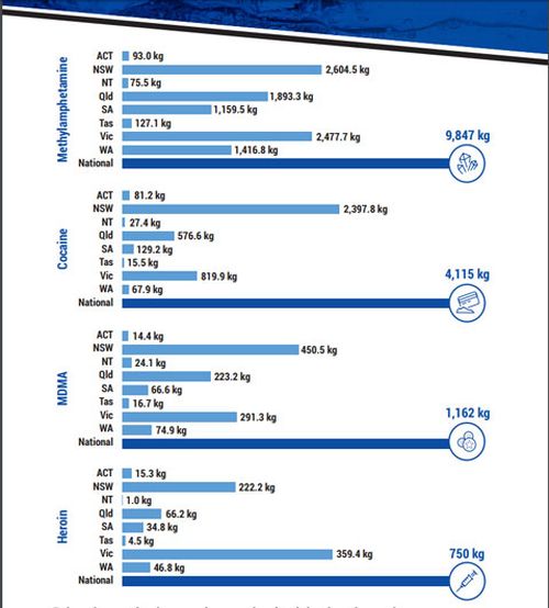 Australian Criminal Intelligence Commission snapshot 2019.