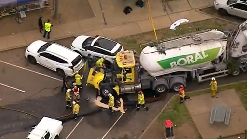 A truck driver suffered a diabetic episode before his B-double lost control and slammed into a rest stop in the Macarthur Region of NSW, killing a young girl, a court has heard.