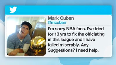 Dallas Mavericks owner Mark Cuban was fined for publicly criticising the NBA referees after the Denver Nuggets beat the Dallas Mavericks.