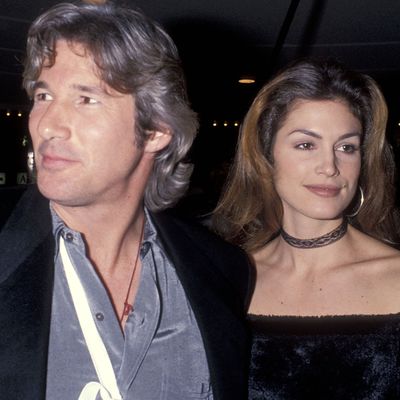 Richard Gere and Cindy Crawford: Then