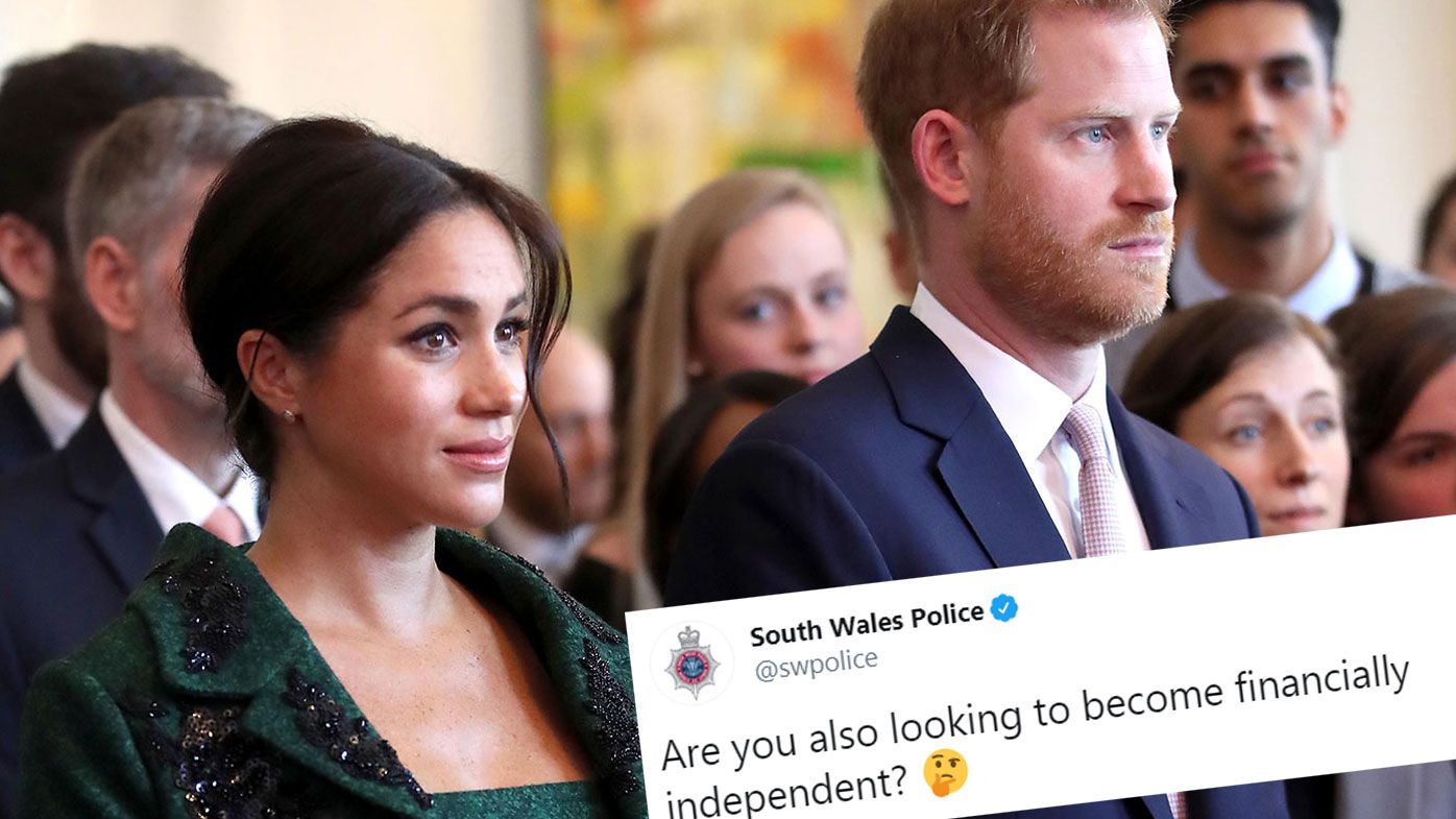 Image result for harry meghan police advert