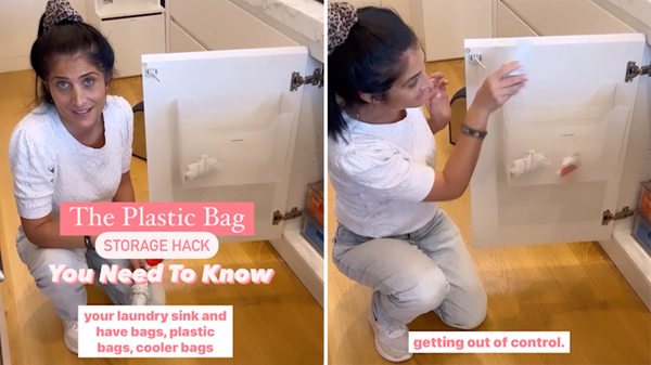 Trash Bag Storage Hack