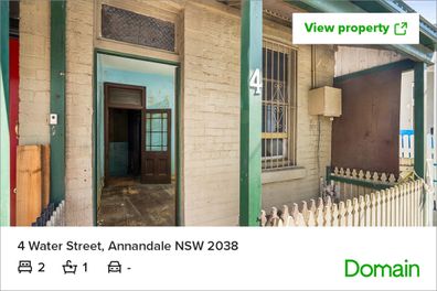 Sydney terrace old derelict auction NSW Domain 