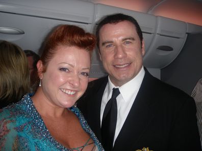 Shelly Horton and John Travolta